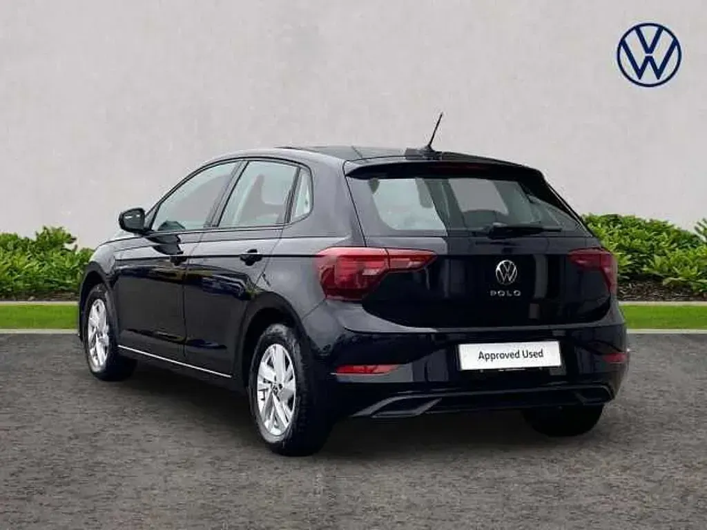 Used VW Polo Life 95 HP (69 kW) 2022 Black Hatchback