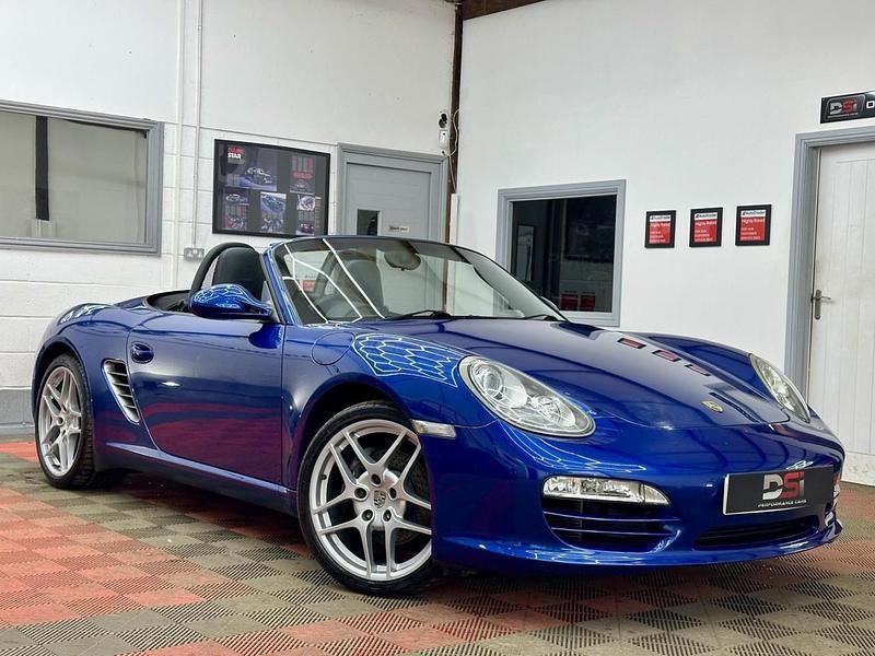 Used Porsche Boxster 2010 Blue Cabriolet