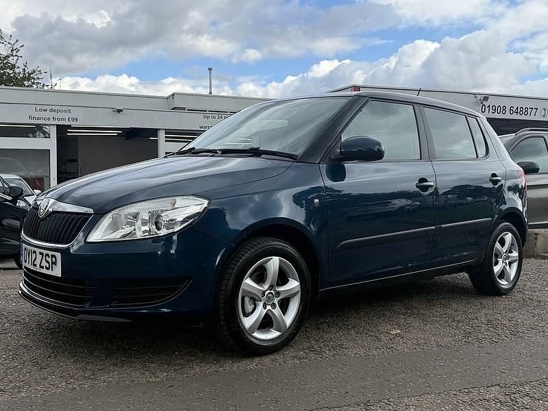 Blue Used 2012 Skoda Fabia SE Hatchback | £4,499 (Fair price) - Image 1/4