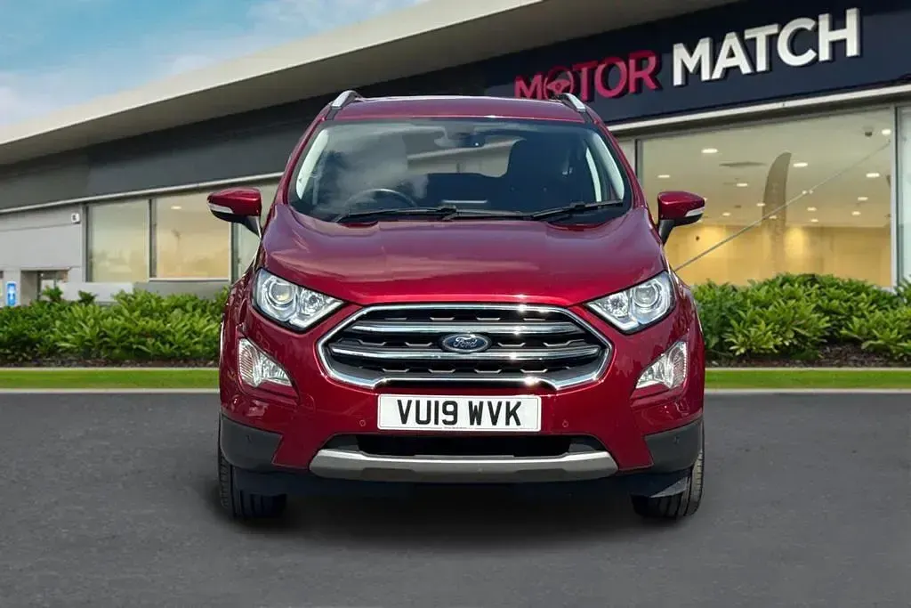 Used Ford Ecosport Titanium 2019 Red SUV