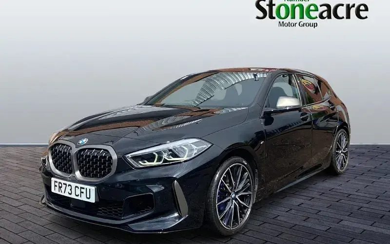 Used BMW M135 Comfort Edition 306 HP (225 kW) 2023 Black Hatchback