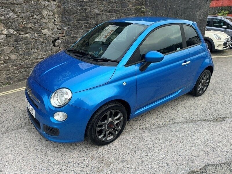 Blue Used 2015 Fiat 500 S Hatchback | £3,995 (Good price) - Image 1/4