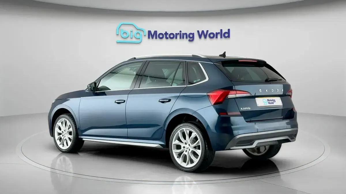 Used Skoda Kamiq SE L 109 HP (80 kW) 2021 Blue SUV