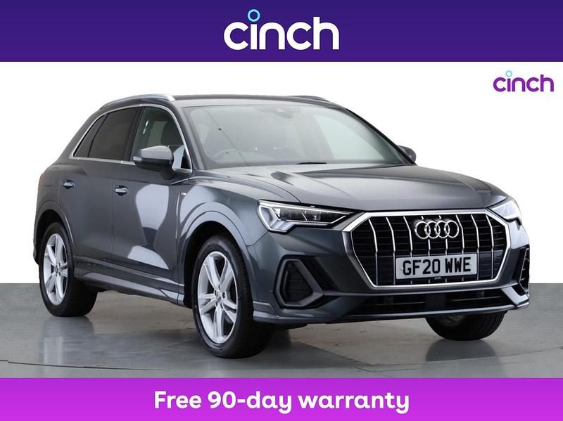 Grey Used 2020 Audi Q3 S-Line SUV | £18,609 (Fair price) - Image 1/3