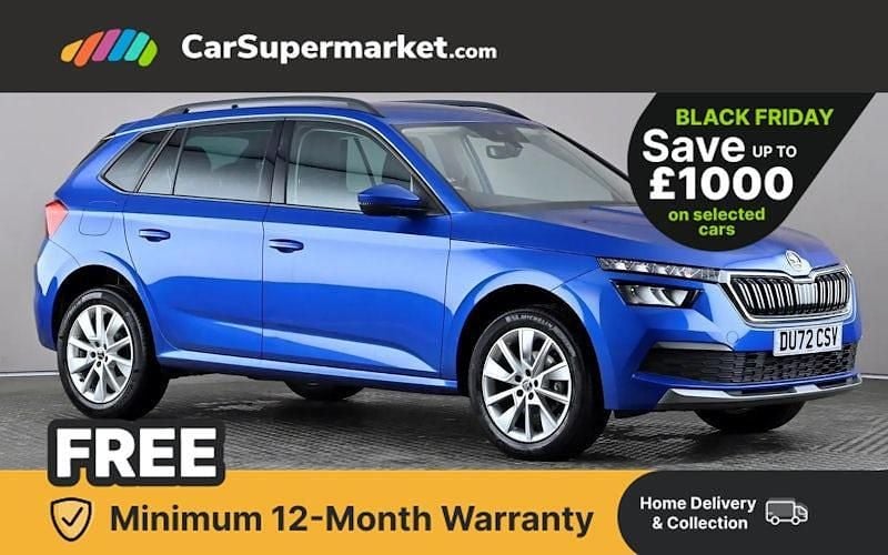 Blue Used 2022 Skoda 110 R SE Drive Hatchback | £14,697 (Fair price) - Image 1/3