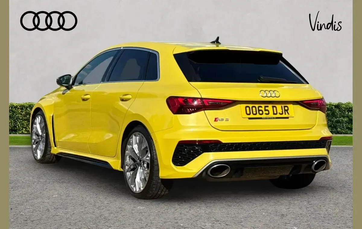 Used Audi RS3 Sport 400 HP (294 kW) 2023 Yellow Sedan