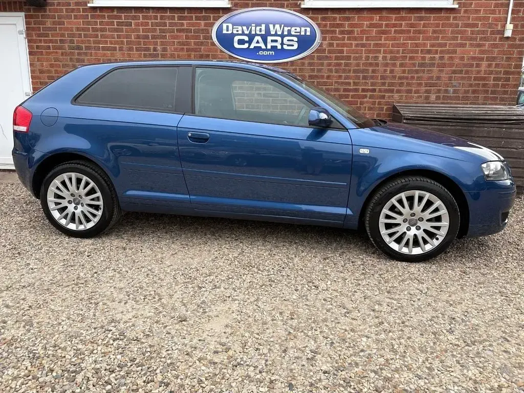 Used Audi A3 138 HP (101 kW) 2007 Blue Hatchback