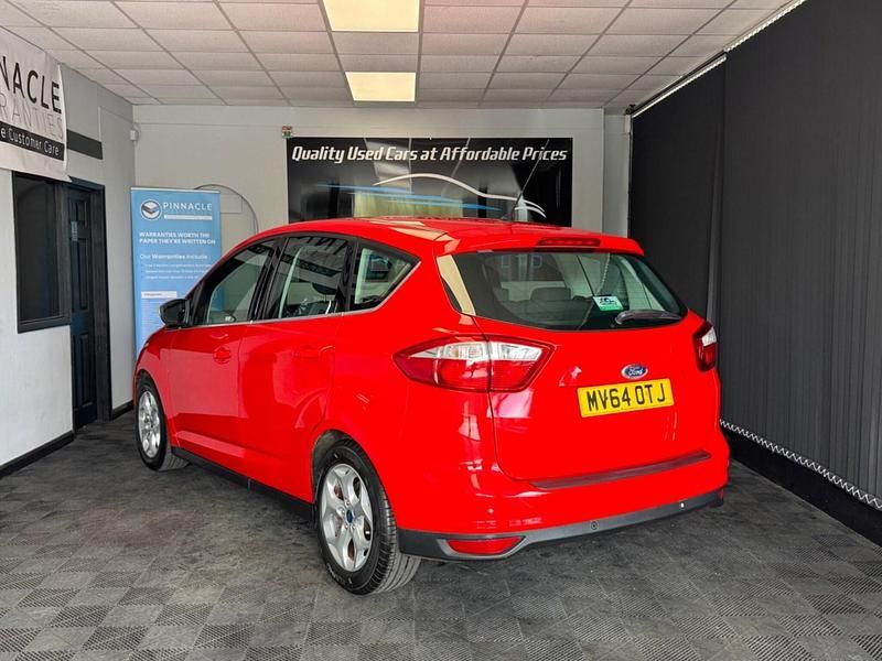 Used Ford C-MAX Zetec 105 HP (77 kW) 2014 Red MPV