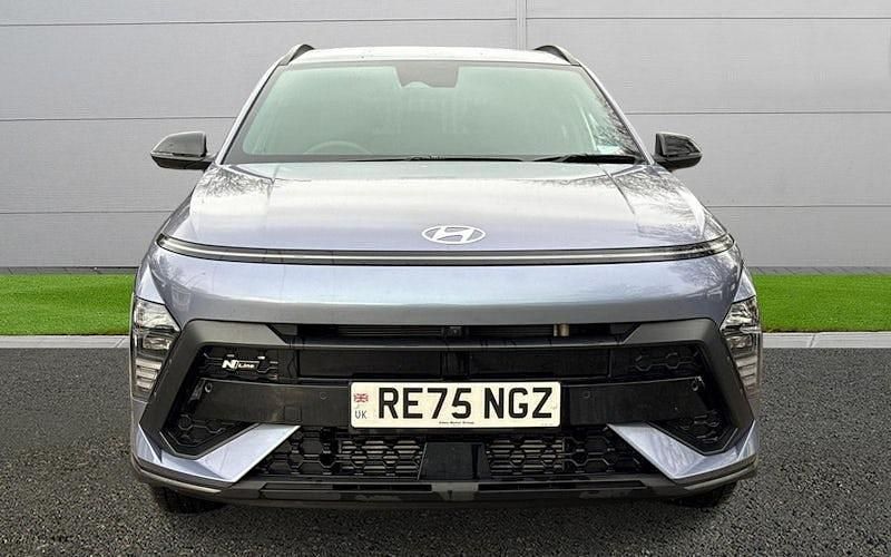 Second-hand Hyundai Kona N Line 101 CP (74 kW) 2025 Albastru SUV