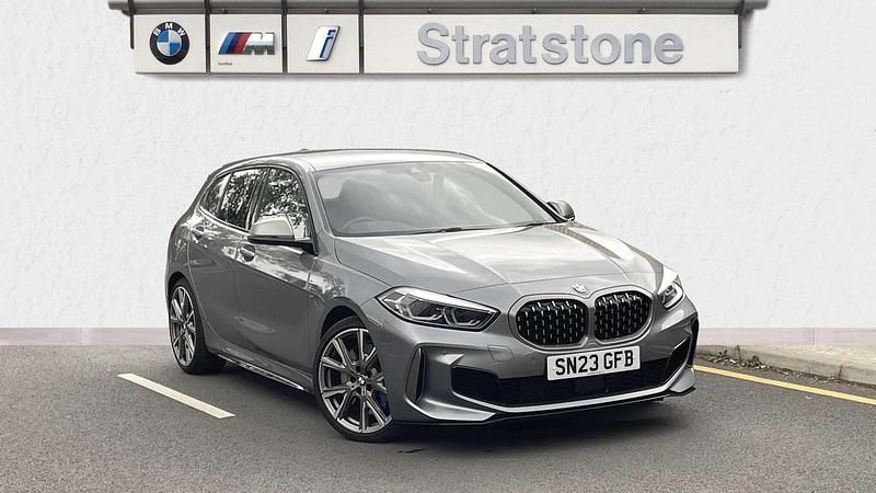 Grey Used 2023 BMW M135 Shadowline Hatchback | £31,491 (Fair price) - Image 1/4