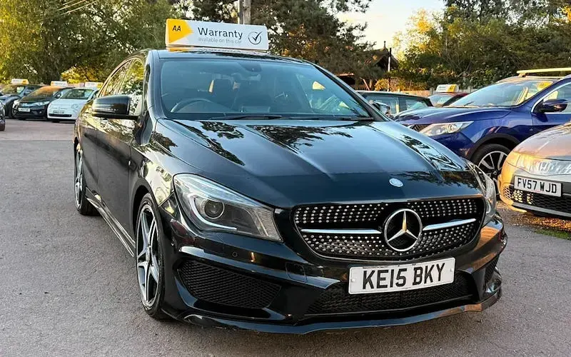 Used Mercedes CLA220 AMG 177 HP (130 kW) 2014 Black Coupe