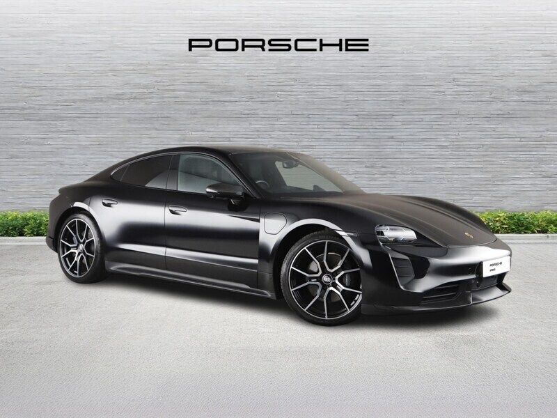 Black Used 2023 Porsche Taycan Performance Package Sedan | £58,900 (Expensive) - Image 1/4