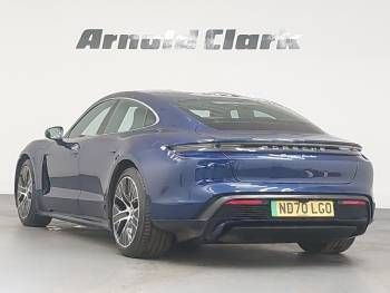 Used Porsche Taycan 500 kW (680 HP) 2020 Blue Sedan