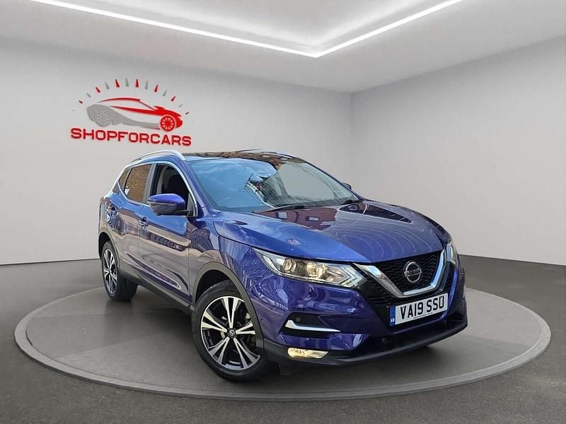 Blue Used 2019 Nissan Qashqai N-Connecta SUV | £9,995 (Super price) - Image 1/4