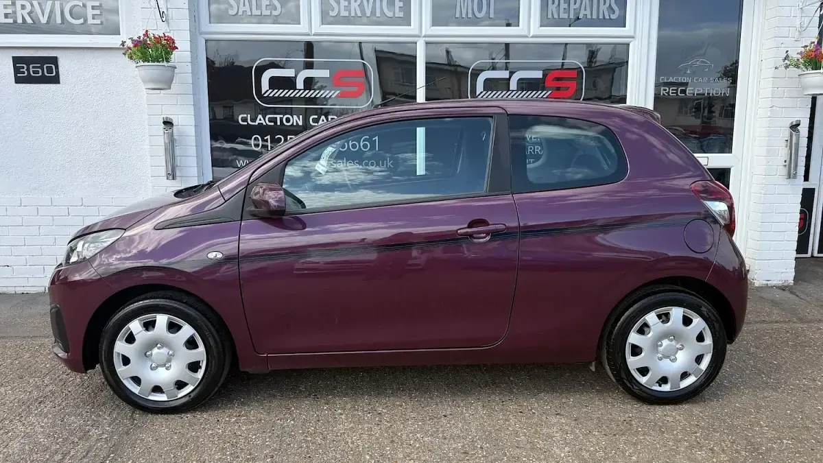 Used Peugeot 108 Active 72 HP (52 kW) 2019 Mauve/purple Hatchback