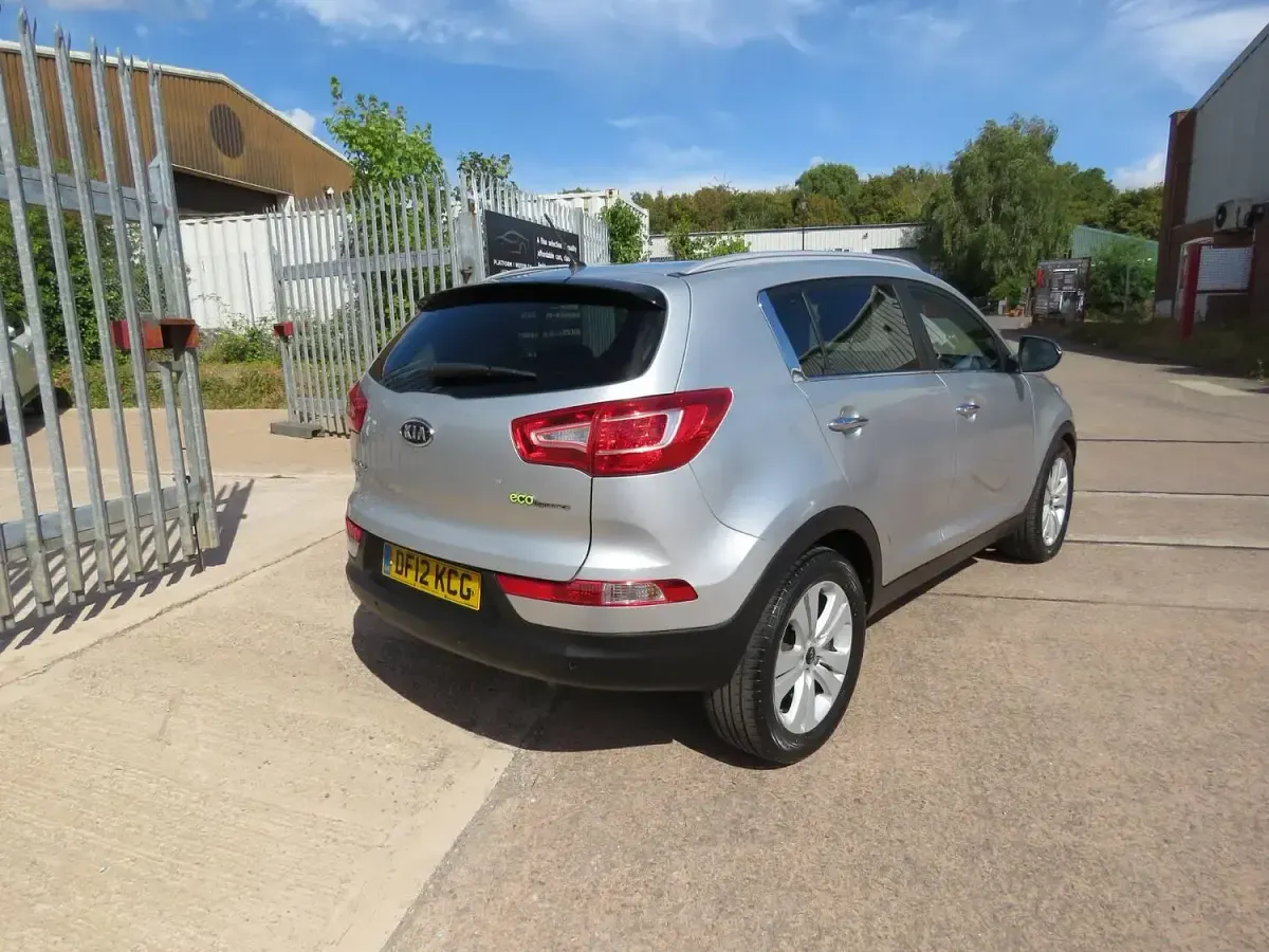 Used Kia Sportage 115 HP (84 kW) 2012 Silver SUV