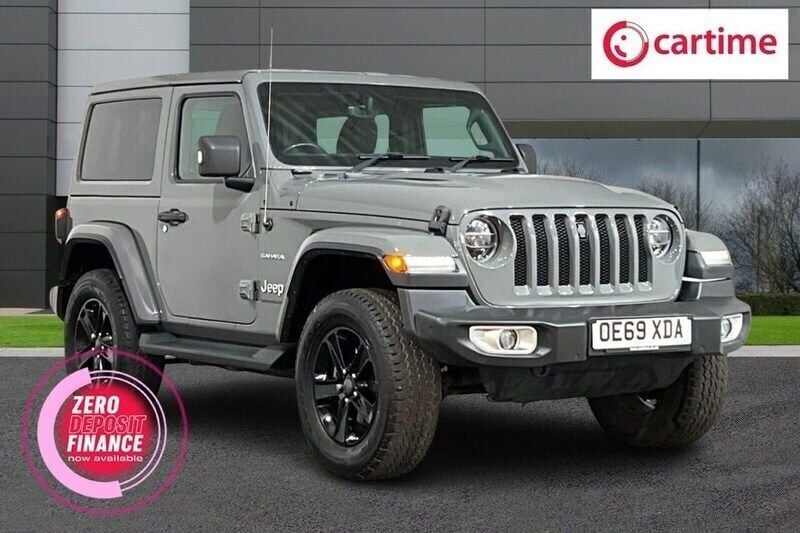 Grey Used 2020 Jeep Wrangler Sahara SUV | £30,990 (Fair price) - Image 1/3