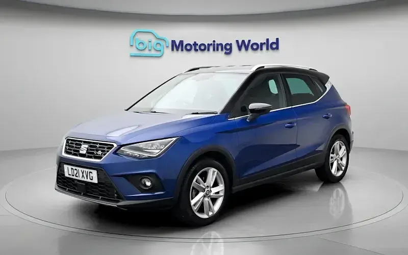 Used Seat Arona FR 110 HP (80 kW) 2021 Blue SUV