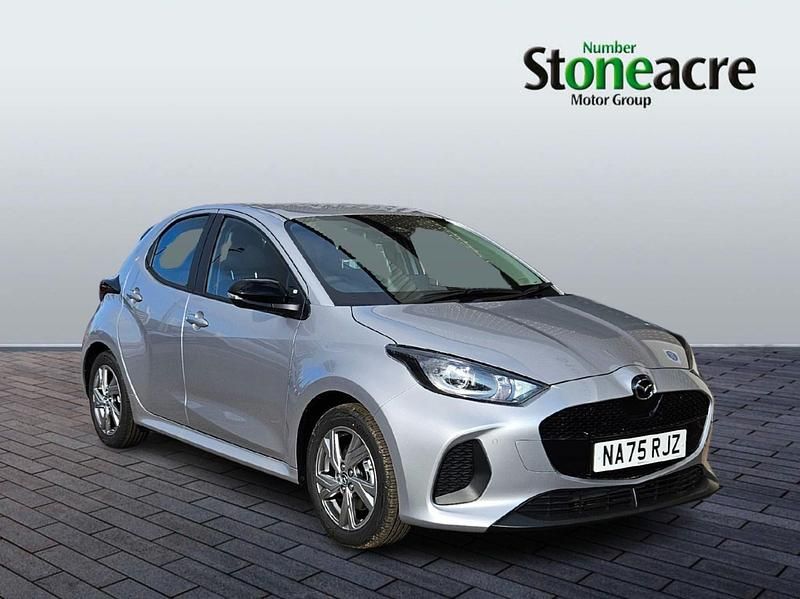 Silver New 2025 Mazda 2 Exclusive-Line Hatchback | £20,900 (Good price) - Image 1/4