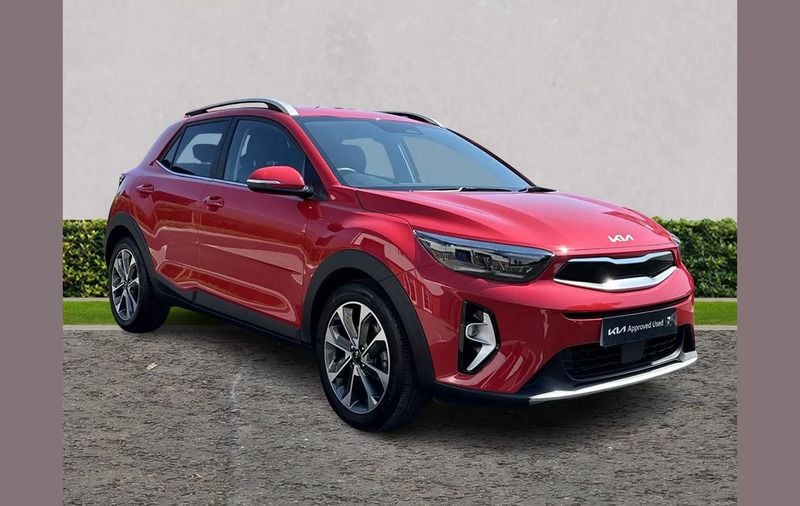 Red Used 2024 Kia Stonic 3 SUV | £20,633 (Expensive) - Image 1/4
