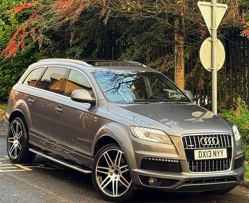Grey Used 2013 Audi Q7 S-line plus SUV | £14,295 (A bit pricey) - Image 1/4