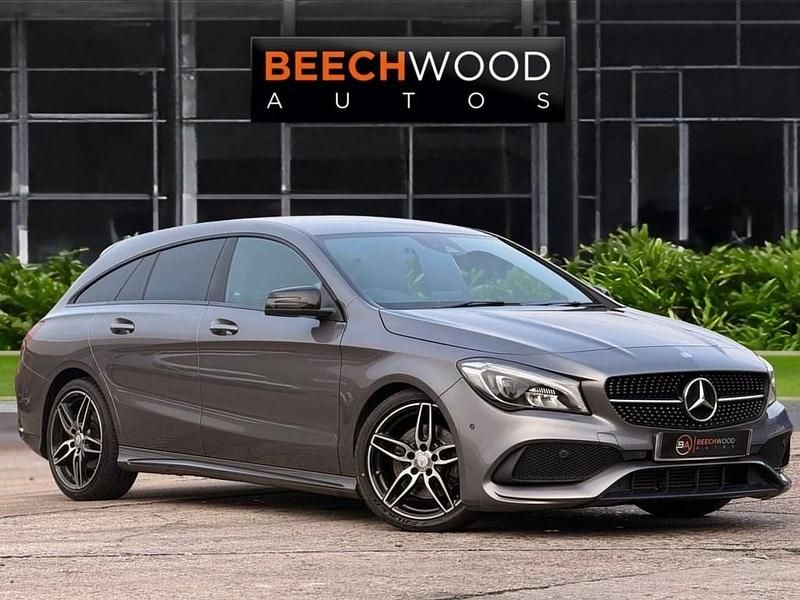 Grey Used 2017 Mercedes CLA220 Shooting Brake AMG line Estate | £12,000 (Fair price) - Image 1/4