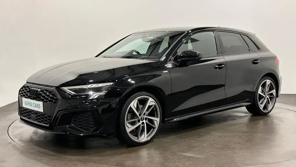 Used Audi A3 Sportback Black Edition 150 HP (110 kW) 2023 Black Hatchback