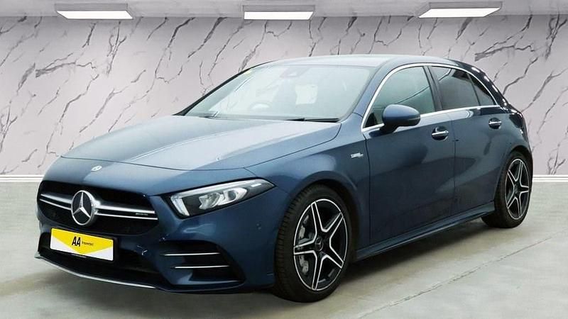 Used Mercedes A35 AMG Premium 2019 Blue Hatchback