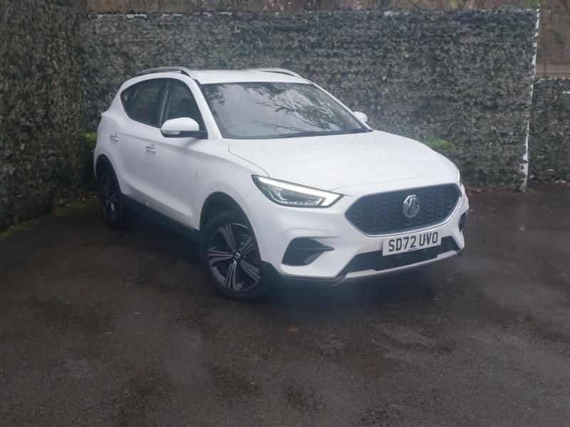 White Used 2022 MG ZS Excite Sedan | £12,798 (Fair price) - Image 1/4
