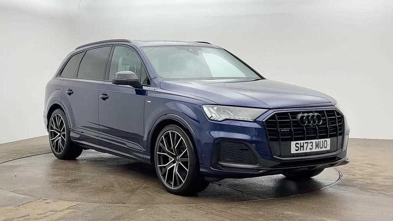 Used Audi Q7 S-Line 2023 Blue SUV