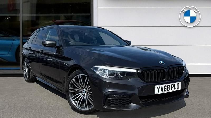 Grey Used 2018 BMW 520 M Sport Estate | £18,806 (A bit pricey) - Image 1/4