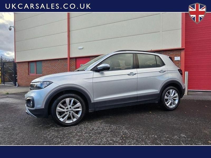 Used VW T-Cross SE 95 HP (69 kW) 2019 Silver SUV
