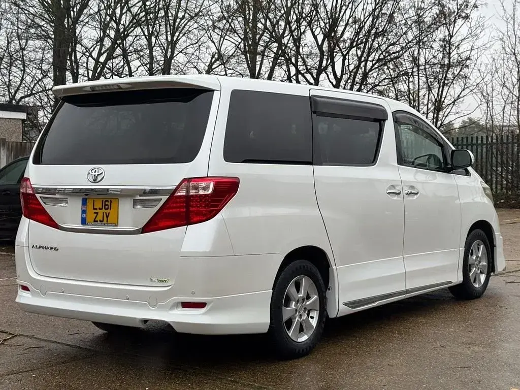 Used Toyota Alphard 2012 White MPV