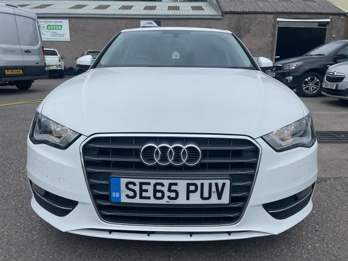 Used Audi A3 150 HP (110 kW) 2016 White Hatchback