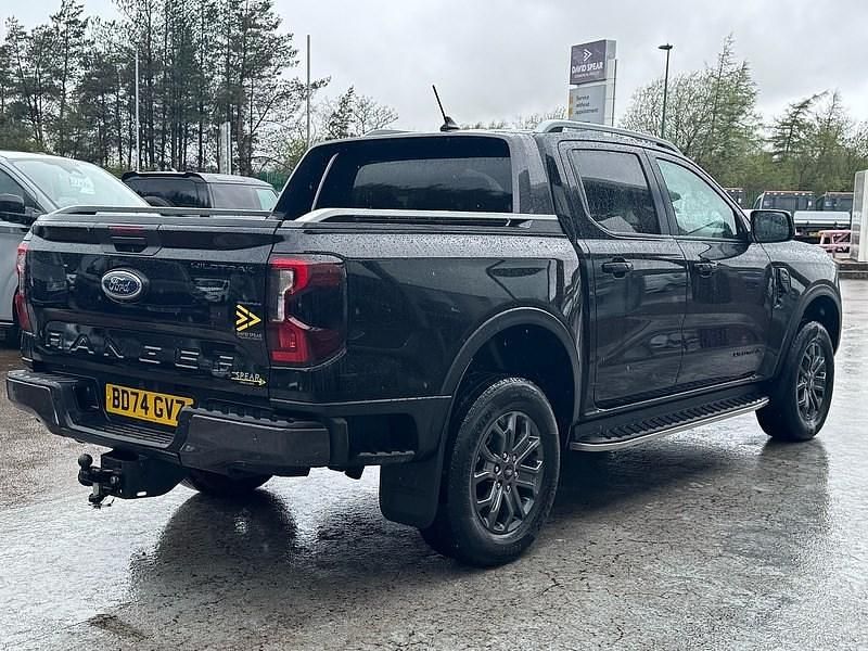 Used Ford Ranger Wildtrack 205 HP (150 kW) 2024 Black Pickup