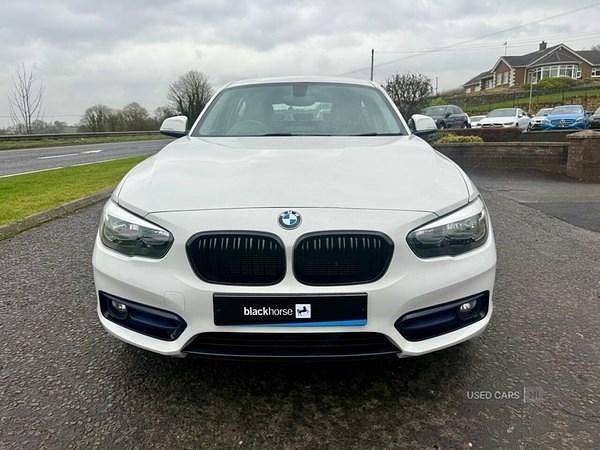 Used BMW 116 Sport Line 2017 White Hatchback