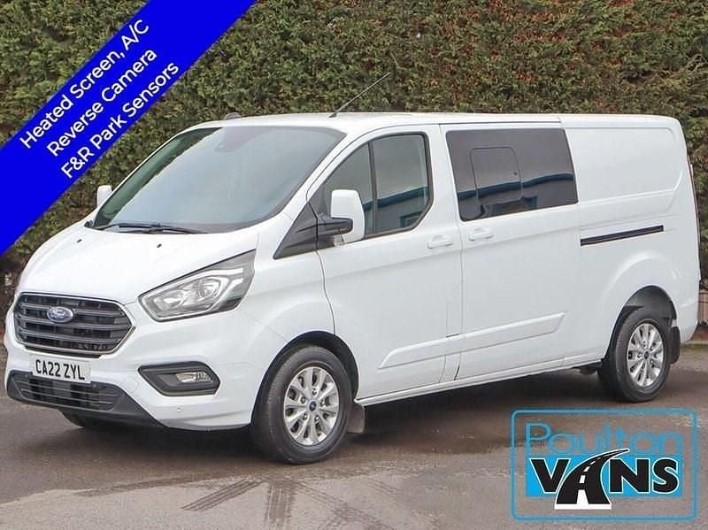 Used Ford Transit Custom Limited 130 HP (95 kW) 2022 White Van