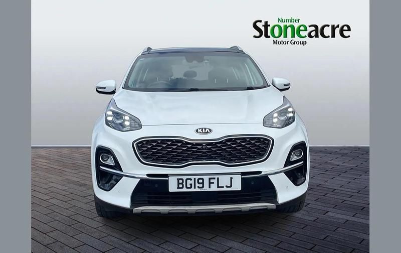 Used Kia Sportage 174 HP (127 kW) 2019 White SUV
