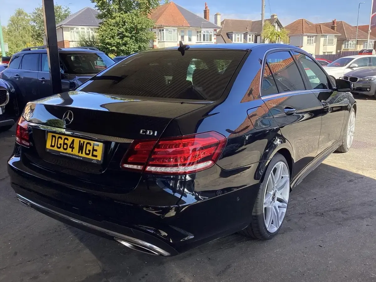 Used Mercedes E250 AMG 2014 Black Sedan