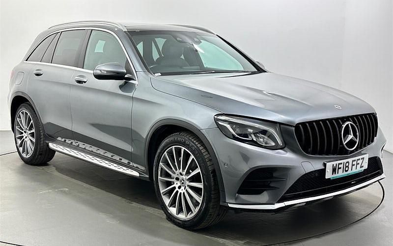 Used Mercedes GLC220 AMG Line Premium 170 HP (125 kW) 2018 Grey Estate