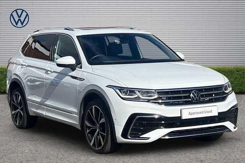 Used VW Tiguan Allspace R-line 150 HP (110 kW) 2024 White SUV
