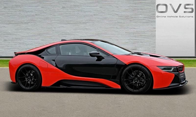 Used BMW i8 Performance 2015 Red black Coupe