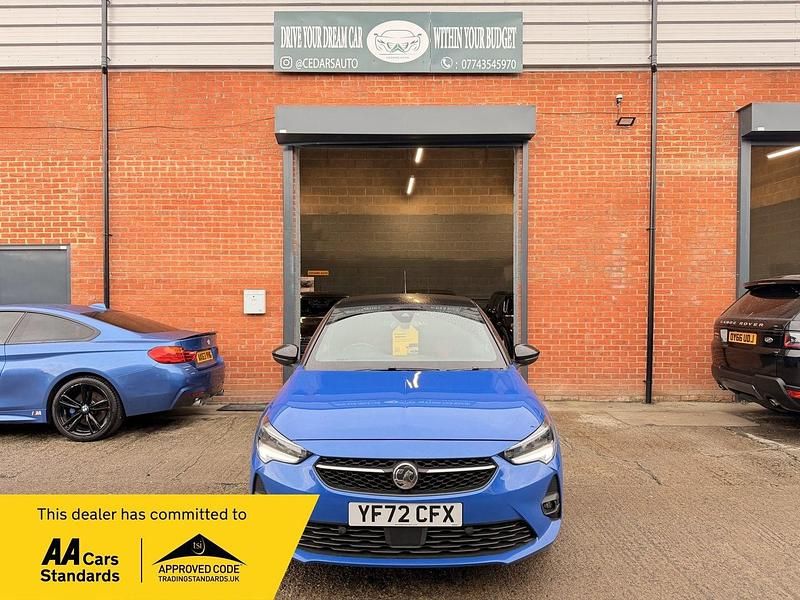 Used Vauxhall Corsa GS Line 100 HP (73 kW) 2022 Blue Hatchback