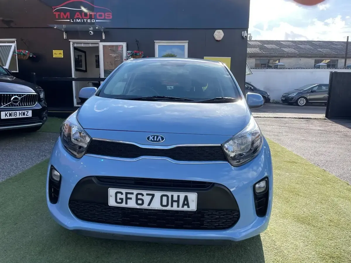 Used Kia Picanto 2017 Blue Hatchback