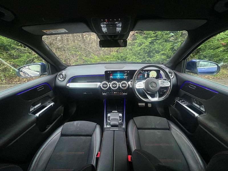 Used Mercedes GLB200 AMG Line Premium 150 HP (110 kW) 2020 Blue SUV