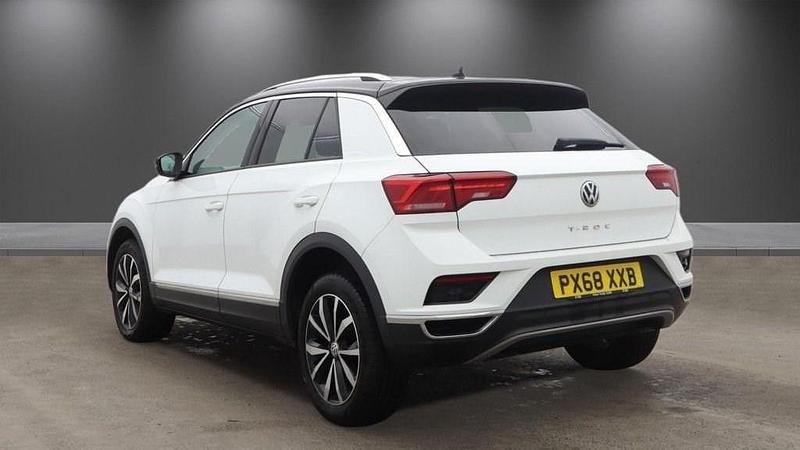 Used VW T-Roc Design 115 HP (84 kW) 2018 White SUV