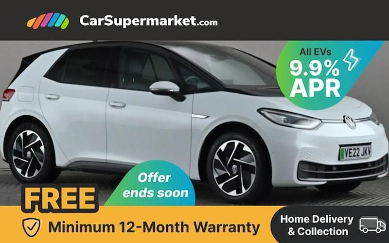 White Used 2022 VW ID.3 Pro Performance Hatchback | £18,197 (A bit pricey) - Image 1/3