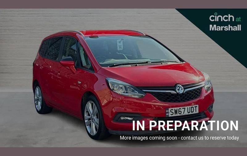 Red Used 2017 Vauxhall Zafira SRi MPV | £6,679 (Fair price) - Image 1/4