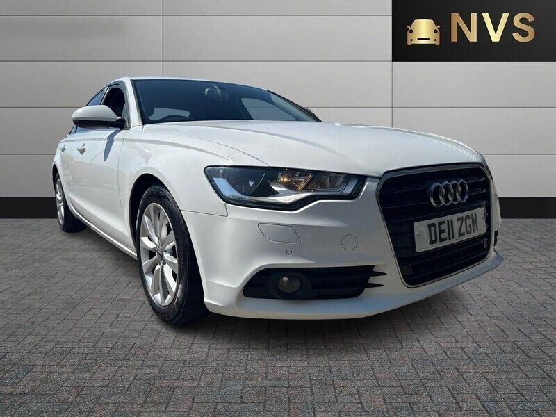 White Used 2011 Audi A6 Sedan | £3,495 (Expensive) - Image 1/4