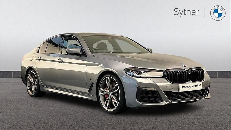 Grey Used 2023 BMW M550 Comfort Edition Sedan | £50,000 - Image 1/4